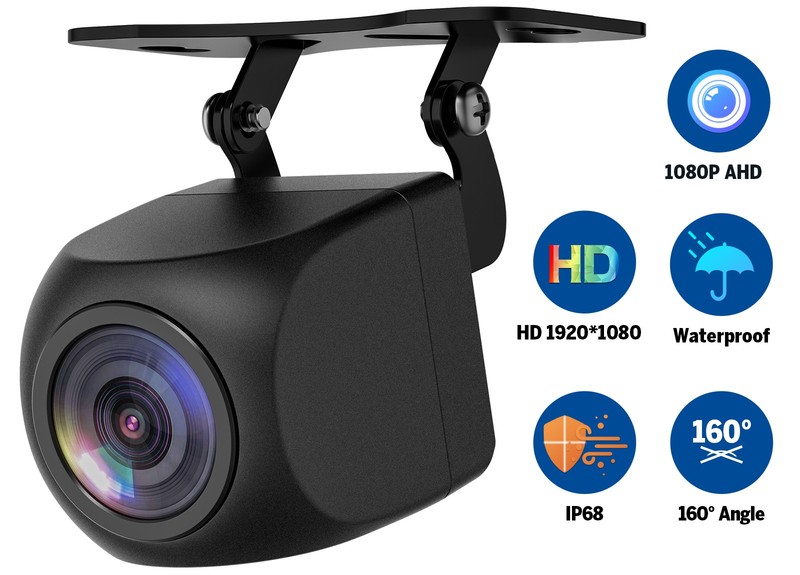 In Car 1080 AHD WaterProof Parking Reverse Camera Rear View Backup Reversing Cam