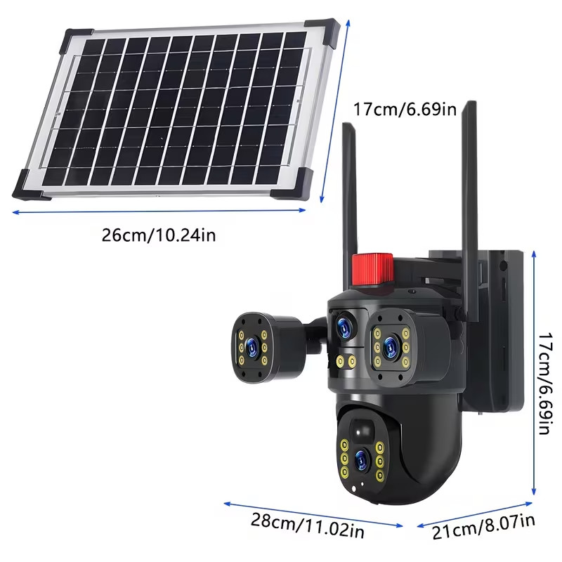 KEPEAK Solar Security Camera+ 32GB Memory Card gallery