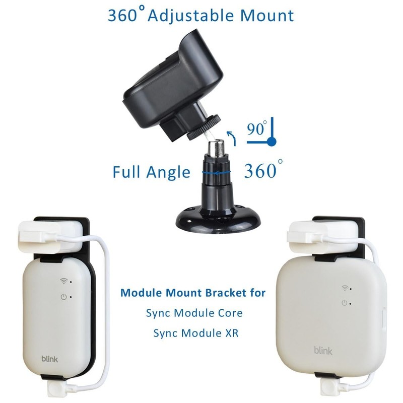 Weatherproof Camera Mounting Brackets 5 Pack for Outdoor Security Cameras, 360° gallery