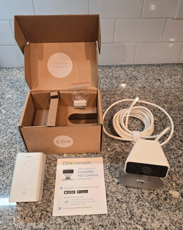 Cox Homelife Wi-Fi HD Security Camera XCAM2 Model SCHC2AEW - New Never Been Used gallery