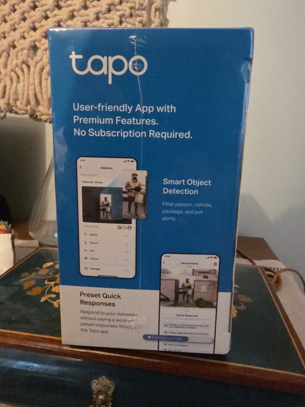 TP-Link Tapo Battery/Wired Smart Video Doorbell 2K 5MP with Chime gallery