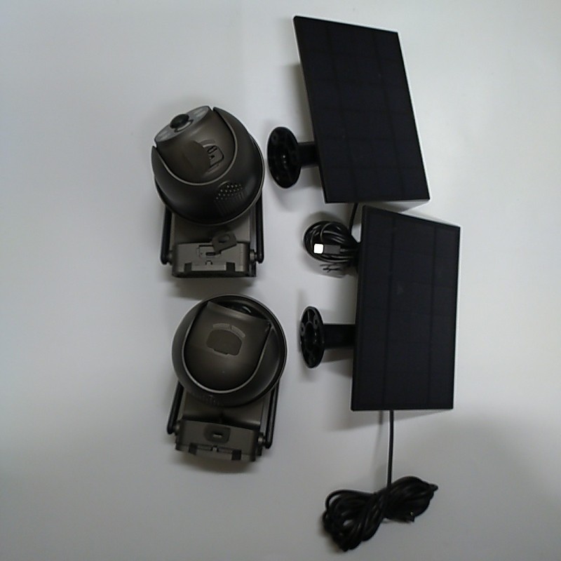 ANRAN Q1 – Solar Wireless Security Camera – Lot of 2 – UNTESTED – AS-IS