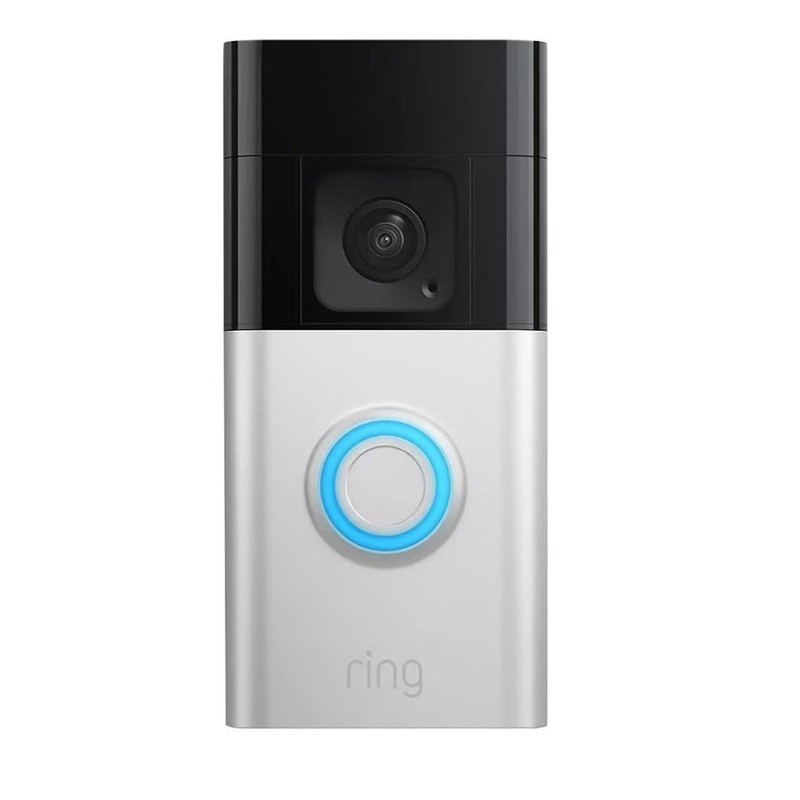 Ring Battery Doorbell Plus Smart Wi-Fi Video Doorbell Satin Nickel B09WZBPX7K