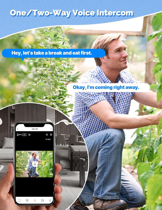 4G LTE Cellular Solar Security Camera, Lifetime Free Unlimited Data 2K Wireless gallery