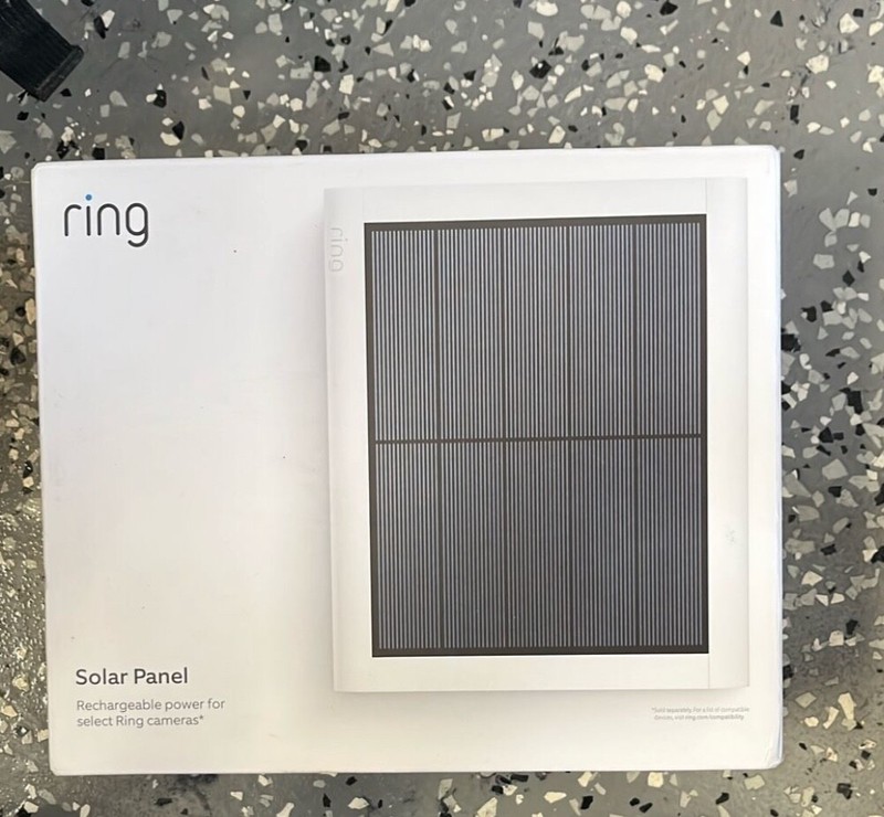 Ring Spotlight Cam Plus, Battery - White, ring doorbell, battery, ring Solar pan gallery