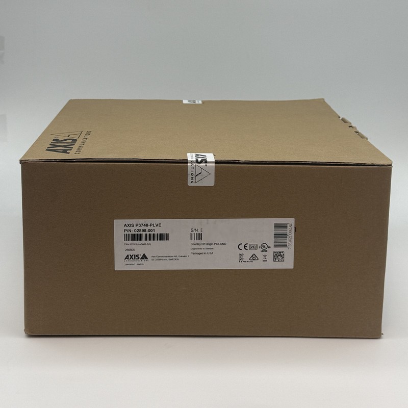 Axis P3748-PLVE 32MP Four-Sensor Panoramic PTRZ Network Dome Camera (02898-001)
