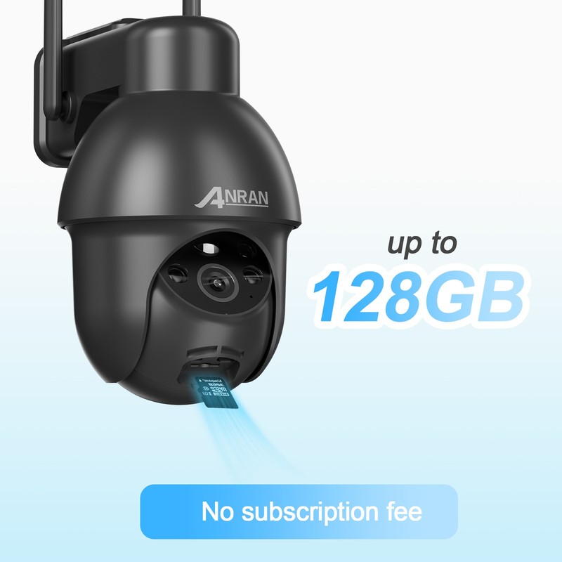 3K Wireless Solar Security Camera Outdoor WiFi Motion Detection 2 Way Audio IP65 gallery