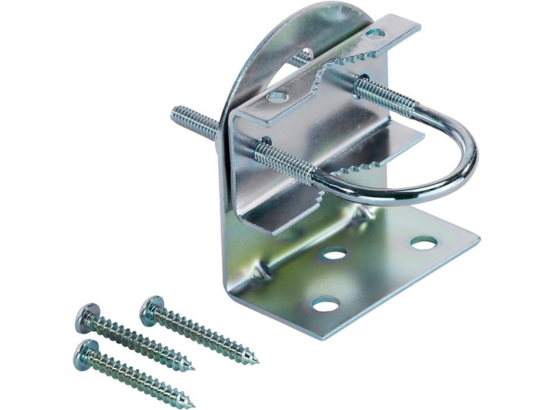 Universal Roof/Attic Antenna Mount – Sturdy Steel Bracket for Secure TV Anten…