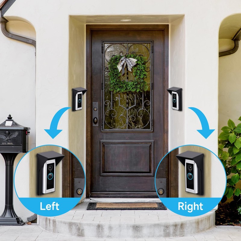 Doorbell Rain Anti-Glare Cover Compatible with Ring Video Doorbell Pro/Pro 2/... gallery