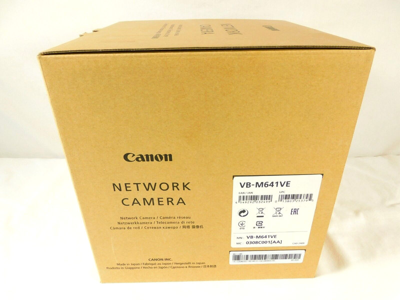 Canon VB-M641VE Vandal Resistant Outdoor Fixed Dome Network Camera gallery