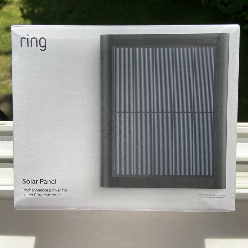 Ring Solar Panel 2nd Generation 4W for Outdoor Cam, Stick Up Cam, Spotlight, Pro gallery
