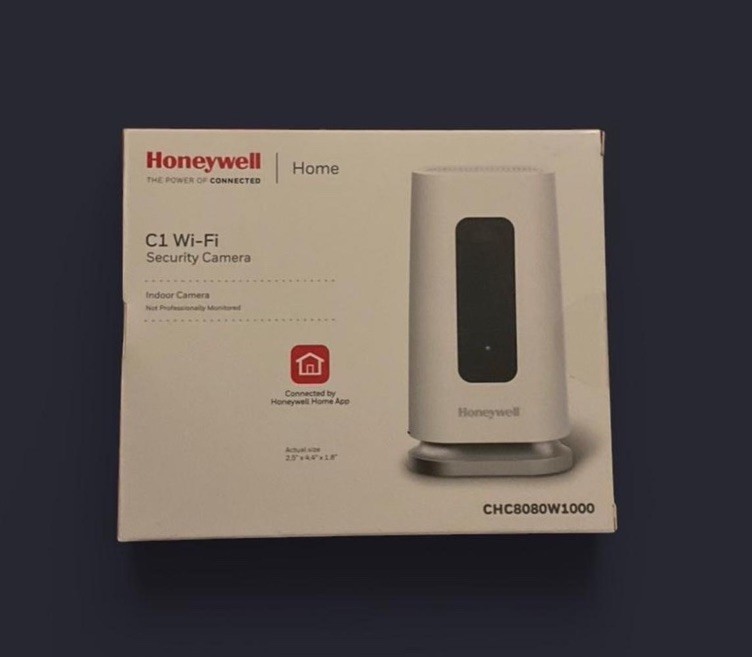 honeywell c1 wifi indoor security camera with flexible mounting brand new