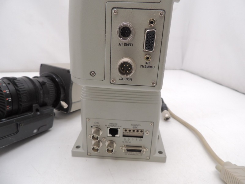 Panasonic AW-E600 NTSC Security Camera w/ Fuji AW-S14xBMD Lens AW-PH300P Head gallery
