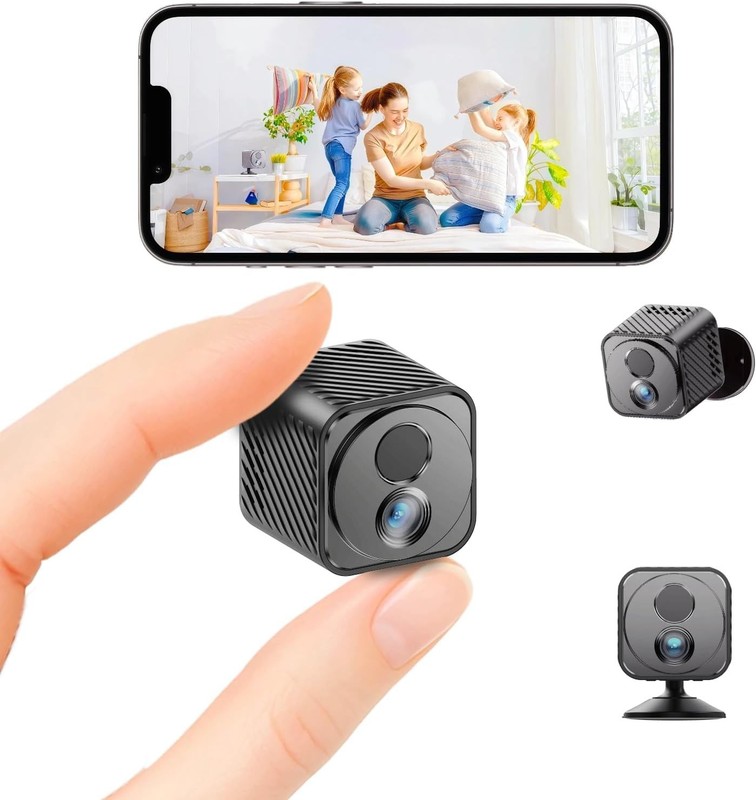 Mini Camera 30-Day Battery Life-1080P HD, AI Motion Detection, WiFi,Night Vision
