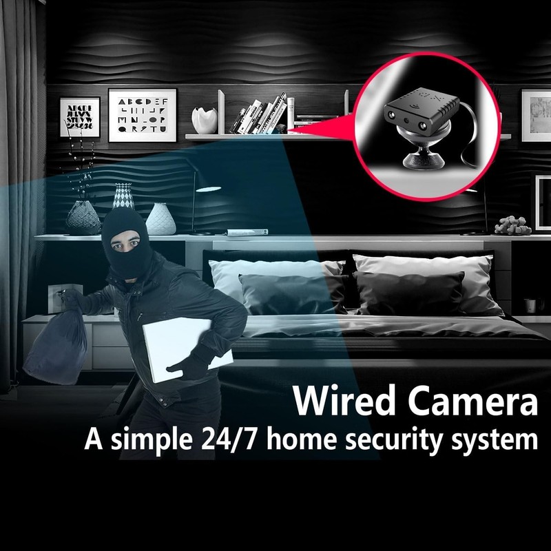 La cámara oculta espía más pequeña, cámara remota portátil Wifi inalámbrica 1080 gallery