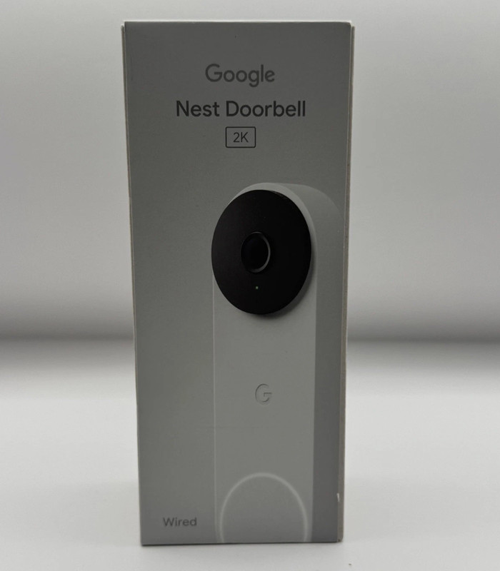 Nest Doorbell (Wired, 3rd Gen) – Smart Wi-Fi Video Doorbell Camera – Hazel