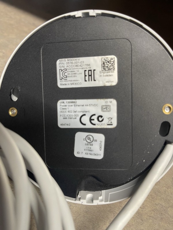 Axis M3004-V Mini Dome Network Camera gallery