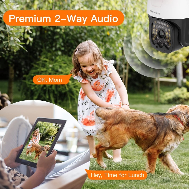 3MP Security Camera Outdoor,Home Camera Security, Outdoor WiFi Camera with 2.... gallery