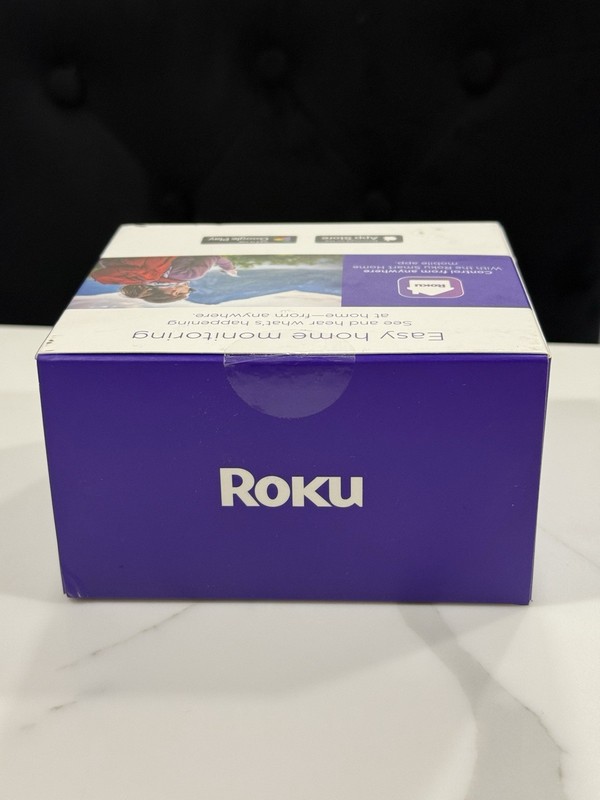 Roku Indoor Camera 2-Pack | 1080p HD Night Vision, 2-Way Audio, Motion Alerts, A gallery