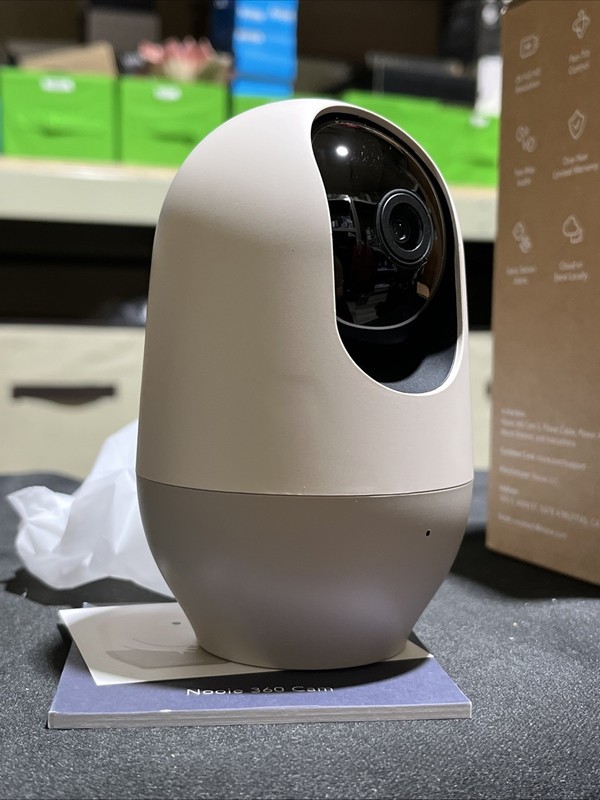 Nooie 360 Cam 2 (IPC100C) 2K HD Full-Range Motion Tracking Camera 2-way Audio gallery