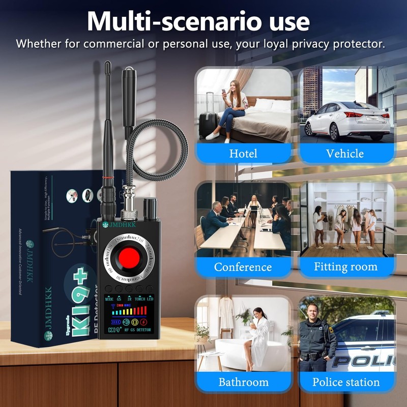 K19 Detector, Bug Detector, Signal Detector, Finder for Travel, Hotel, Office... gallery