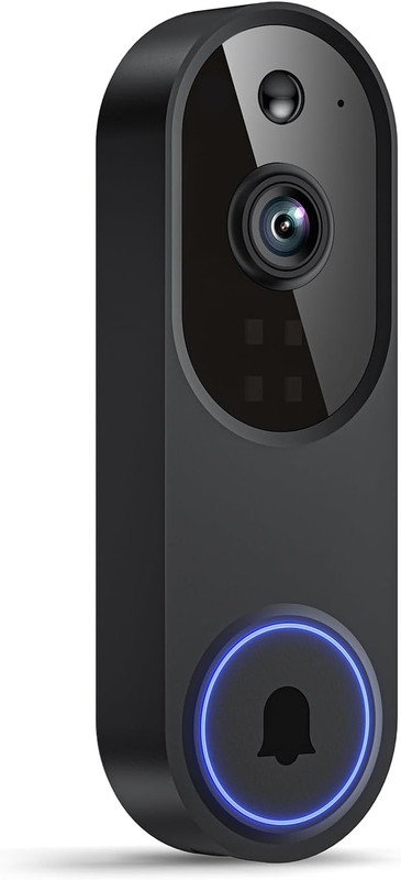 1080P Wireless Video Doorbell Camera Battery Powered AI Human Motion Detection gallery