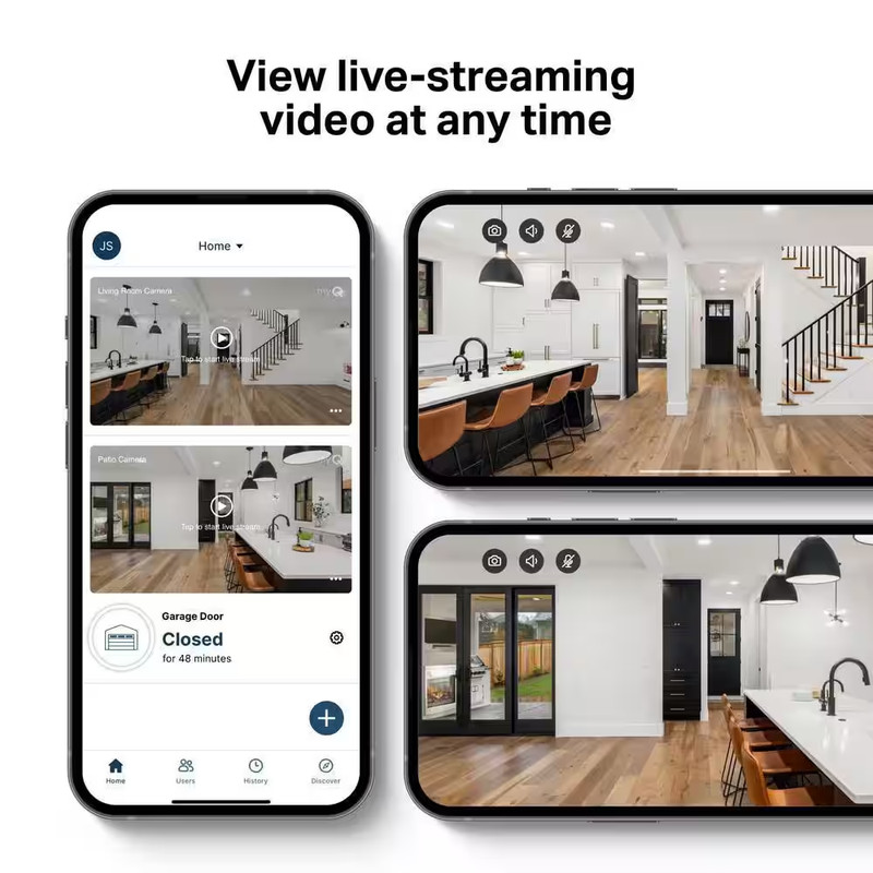 Myq Smart Indoor Home Security Camera NEW Free Shipping gallery