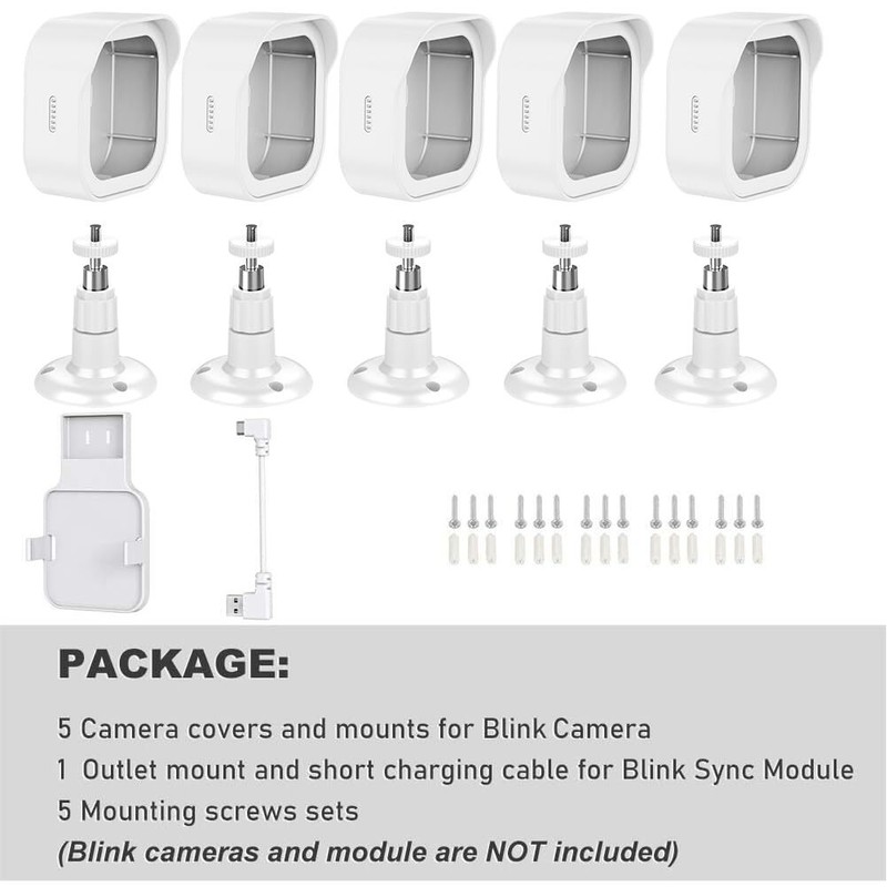 All-New Blink Outdoor Camera Wall Mount, 360° Adjustable Mount and Weather Pr... gallery