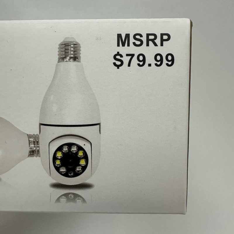 HD Smart Camera Lightbulb, WiFi , 360° View, Home Security, Easy Alert gallery