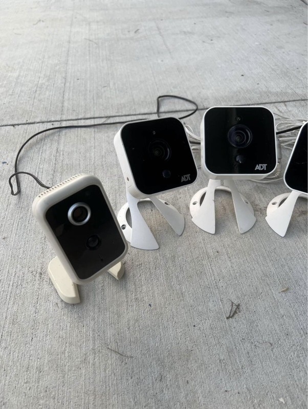 ADT Cameras, sensors and control box gallery