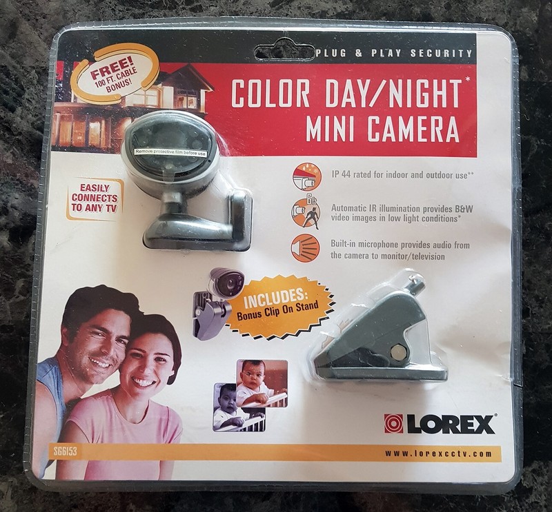 Lorex SG6153 Color Mini Camera With Night Vision Brand New Sealed
