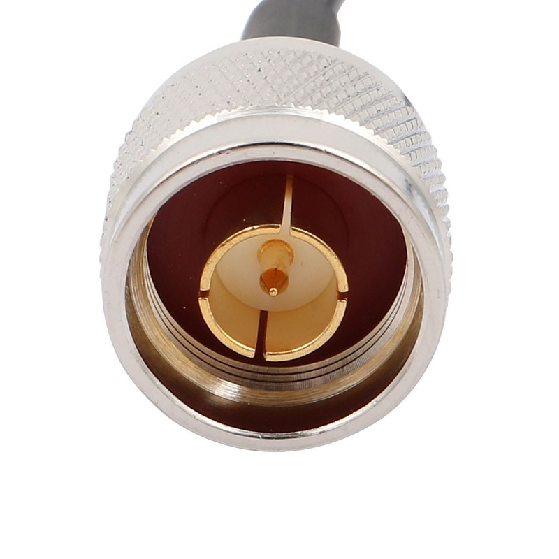 N Type Male to N Type Female Jack Connector M/F Adapter RG58 Cable 23cm/9" gallery