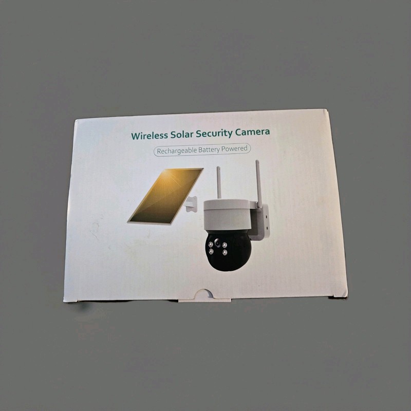 smart wireless solar security camera wifi