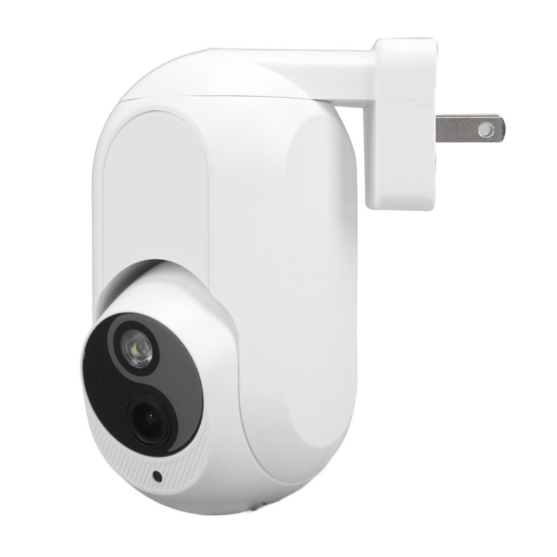 3MP HD Plug In Surveillance Camera 360 Degree Panoramic View Intelligent WIFI gallery
