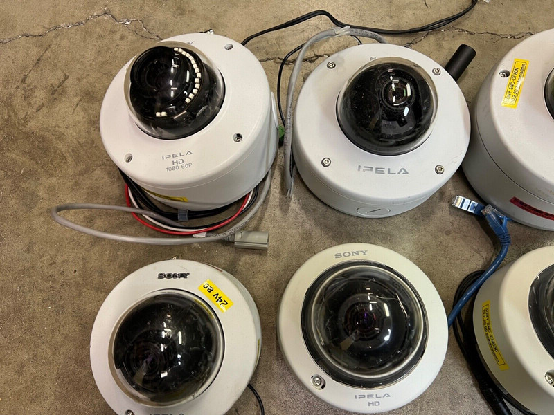 Sony Impela-Panasonic- JVC-Toshiba-Samsung -LARGE LOT OF 25 CCTV CAMERAS-AS-IS gallery