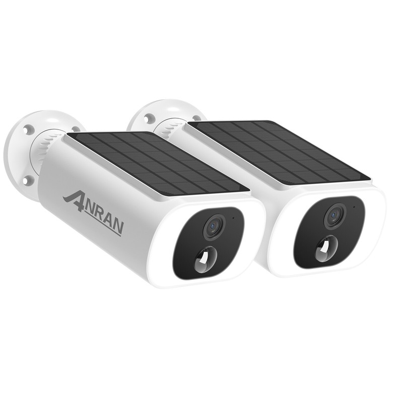 ANRAN Solar Security Camera Outdoor Wireless Audio Home WiFi Color Night Vision