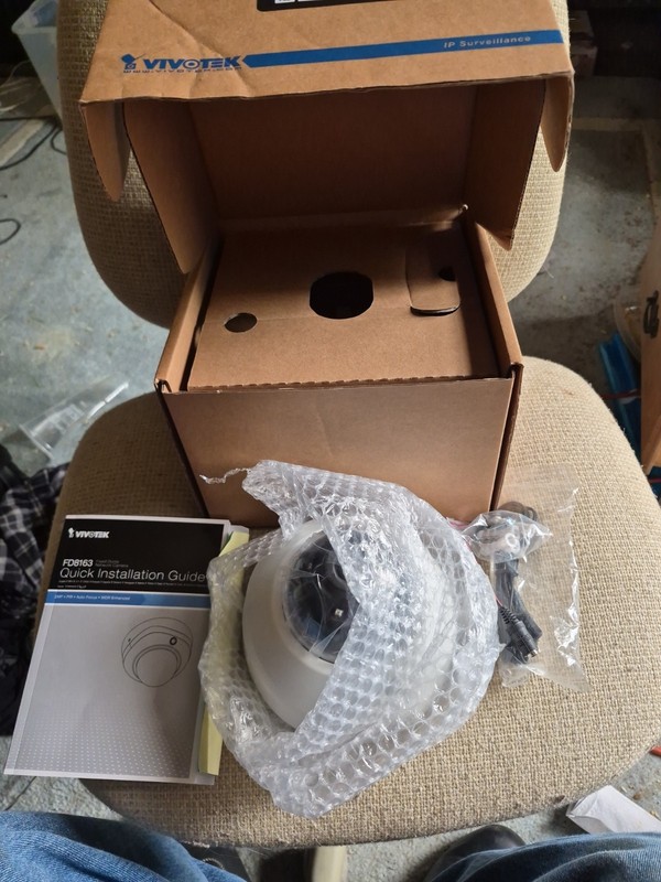 Vivotek Network Dome Camera FD8363 Open Box New