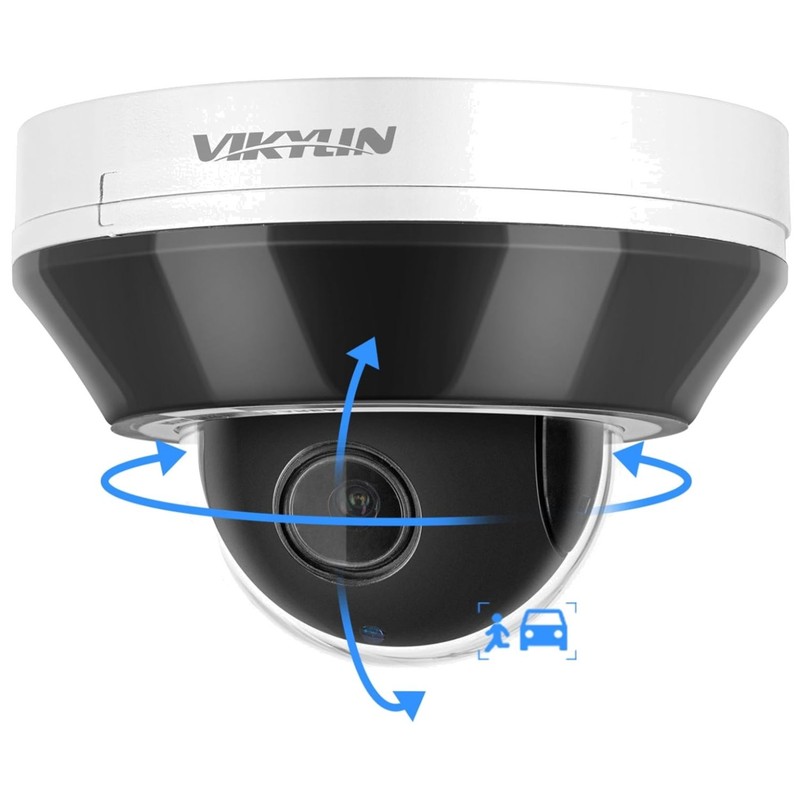 Blue Iris Compatible 6MP PTZ Camera, Outdoor Night Vision