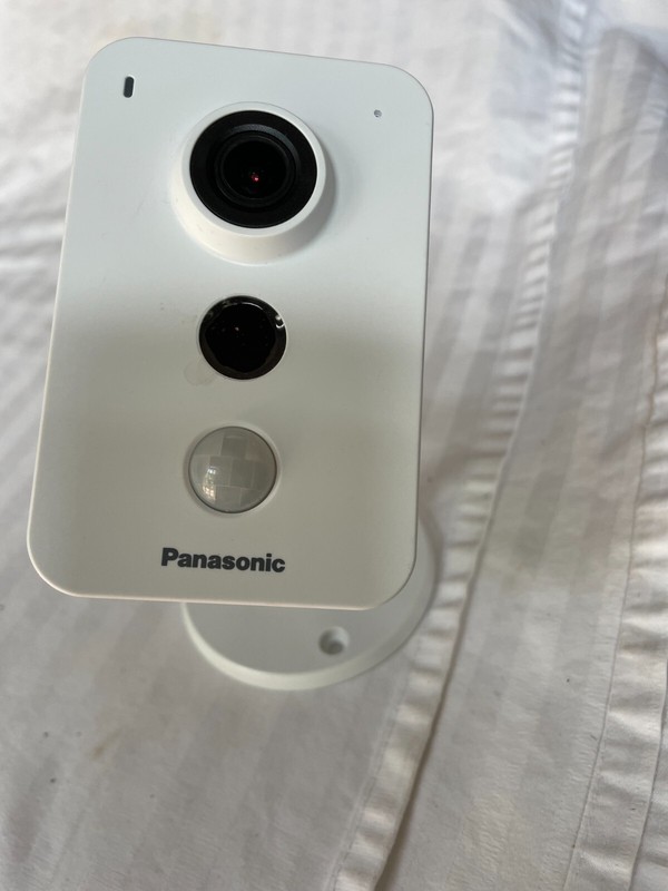 Panasonic Network Camera Model SC-EP104LWE Power 12=600mA