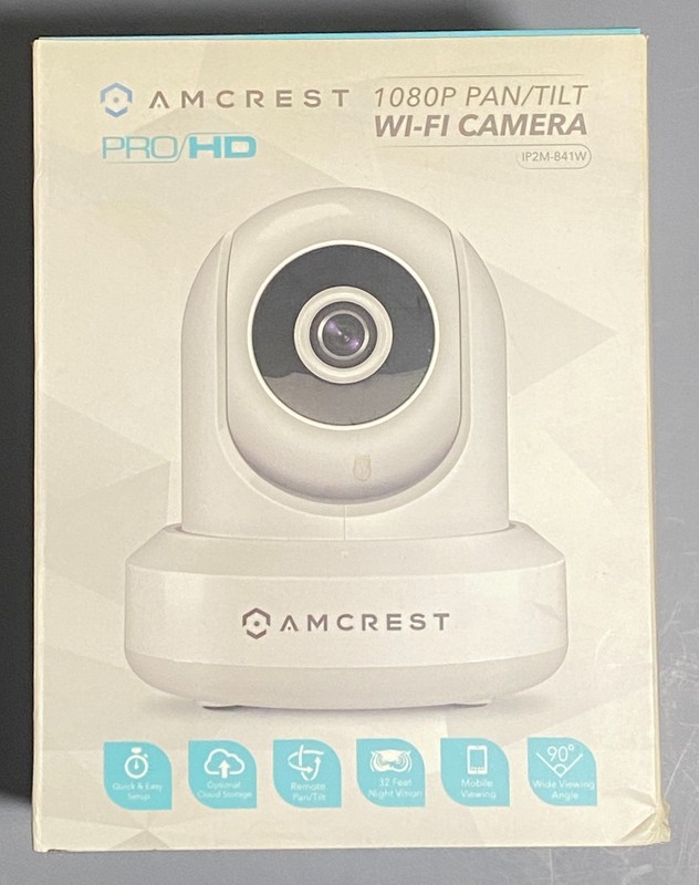 Amcrest PRO/HD 1080P Pan/Tilt WiFi Camera High Resolution W/Night Vision New gallery