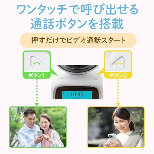 Green House Indoor Surveillance Camera with 2.8-inch LCD Screen One-Touch gallery