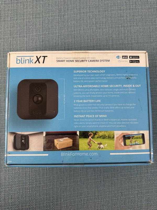 Blink XT 53020306 3-Camera Indoor Outdoor 1080p Smart Home Security System gallery