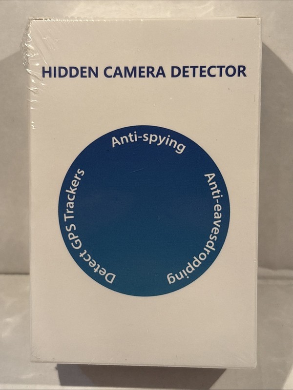 Hidden Camera Detector, Camera Detector Anti Spy Detects GPS Tracker NEW SEALED