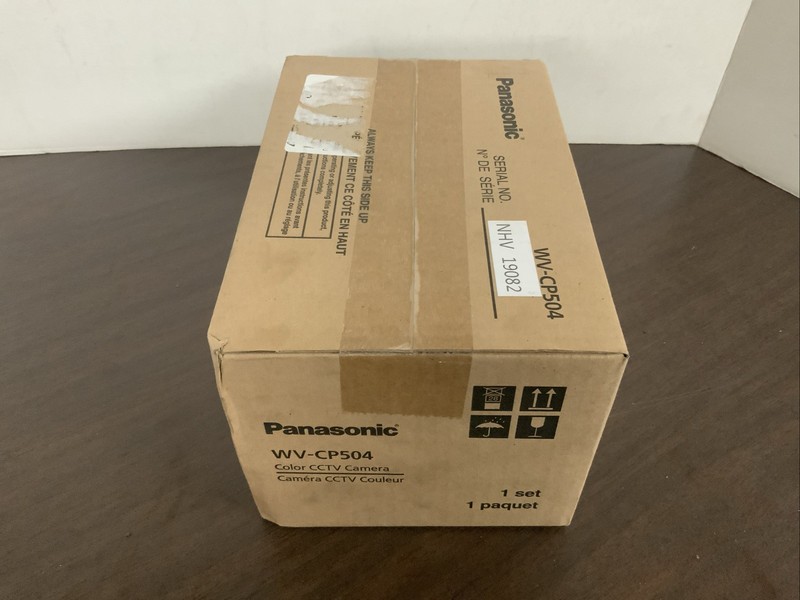 NEW Panasonic WV-CP504 Super Dynamic Day/Night Color CCTV Camera gallery