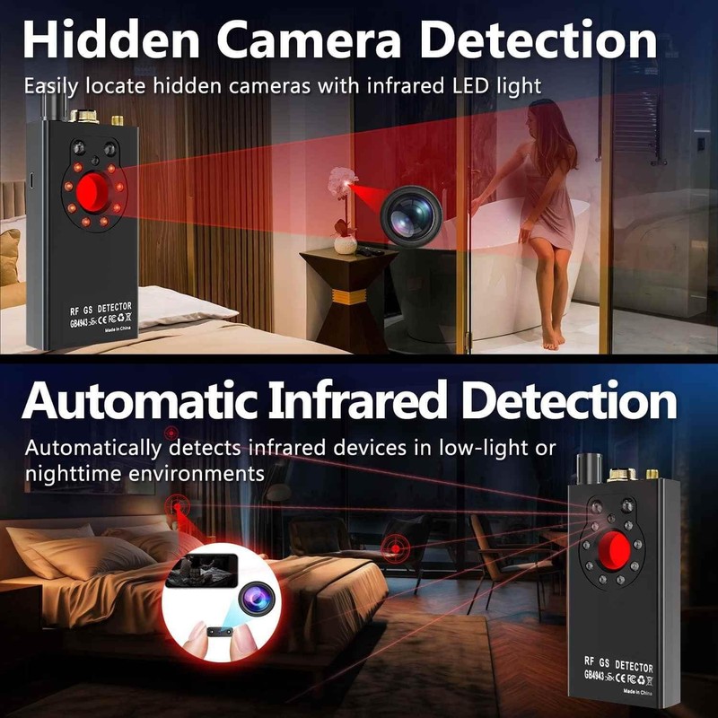 JMDHKK K19 Hidden Camera Detector, Bug Detector, Multi-Functional Privacy Pro... gallery