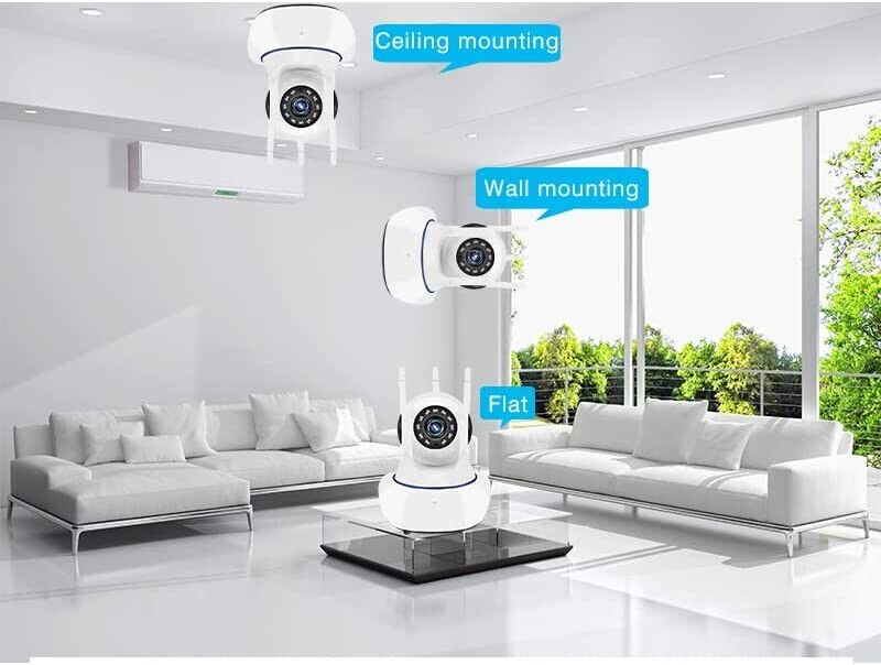 WiFi IP Camera - Pan Tilt Daycare Caregiver Watch Live On Your Smartphone or PC gallery