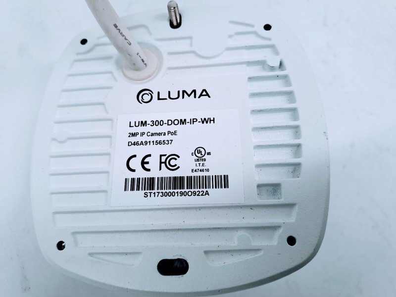 Luma Surveillance LUM-300-DOM-IP-WH Dome Camera (White) gallery