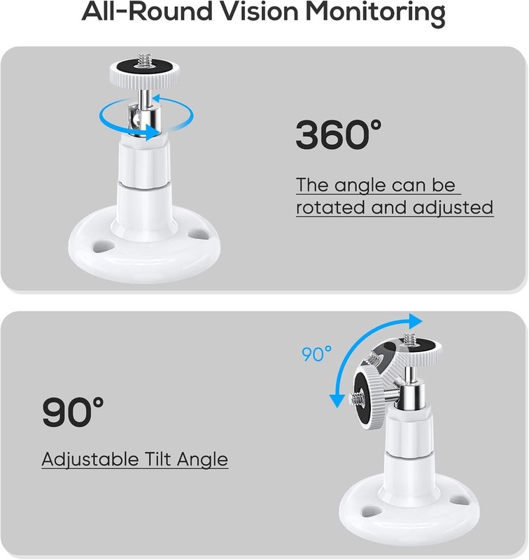 Wall Mount Compatible with Wyze Cam Pan V3 & Wyze Cam V4/V3 & Wyze Cam Outdoo... gallery