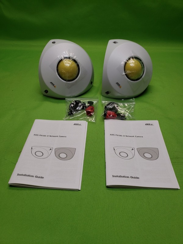 *LOT OF 2* AXIS P9106-V Network Camera (01620-001) | NEW Open Box