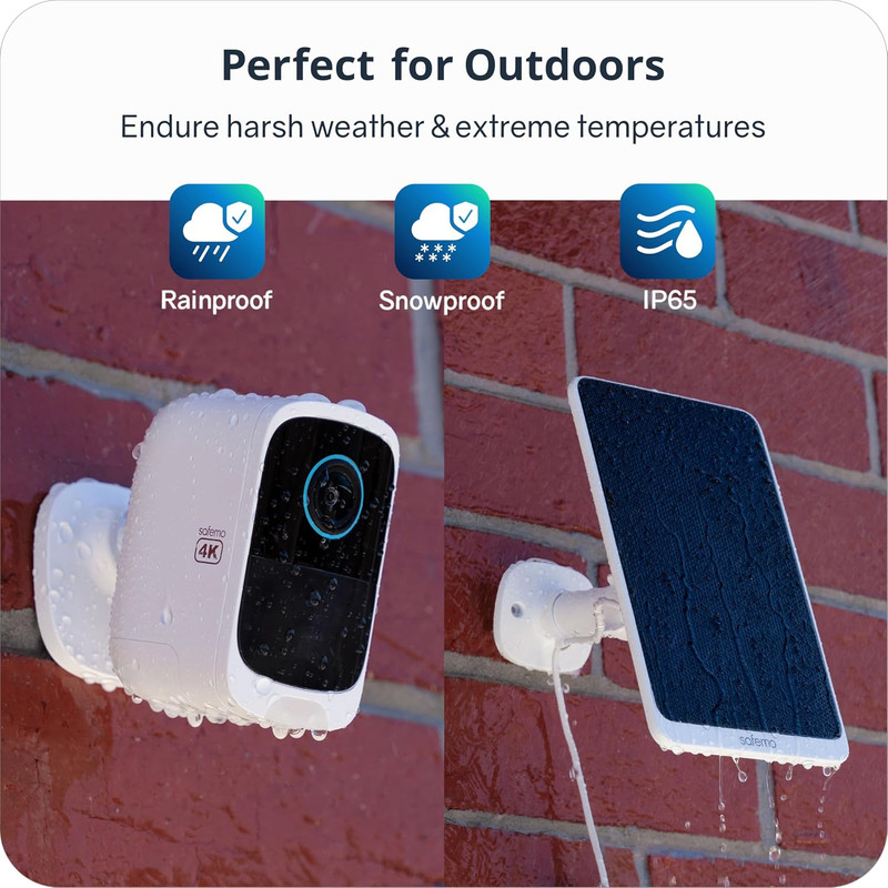 4K Security Cameras Wireless Outdoor/Indoor, Battery Cameras for Home Security, gallery
